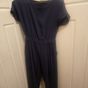 Zara Classic Blue Jumpsuit